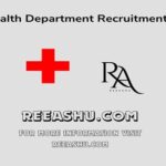 Health Department Recruitment 2023 for Various Posts