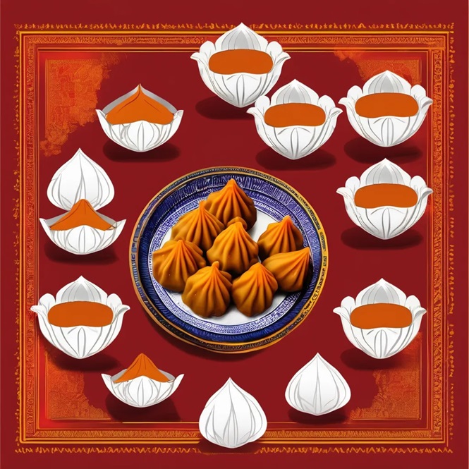 दिव्य मोदक की पौराणिक कथा दिव्य मोदक की पौराणिक कथा