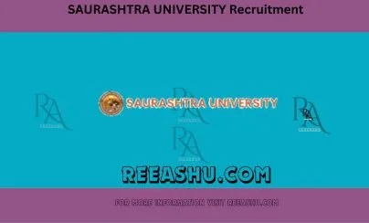 SAURASHTRA UNIVERSITY RAJKOT ભરતી 2024